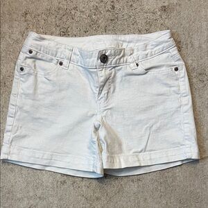Maurices Women's White Shorts - 1/2